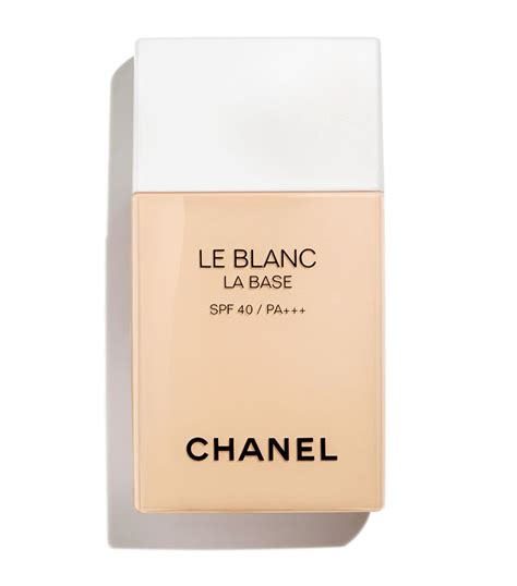 peche rose chanel|Chanel le blanc base.